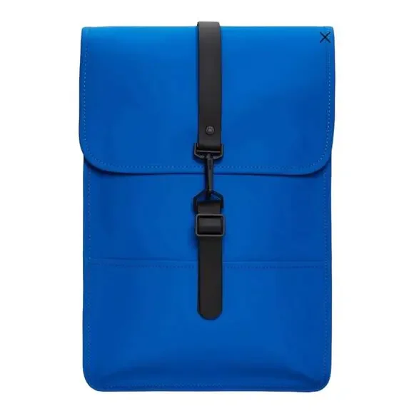 NWT Rains Backpack Mini Blue Waves Unisex Blue - Picture 1 of 11